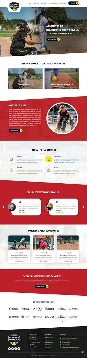 Web Design by pb for ONEELEVEN | Design: #29853768
