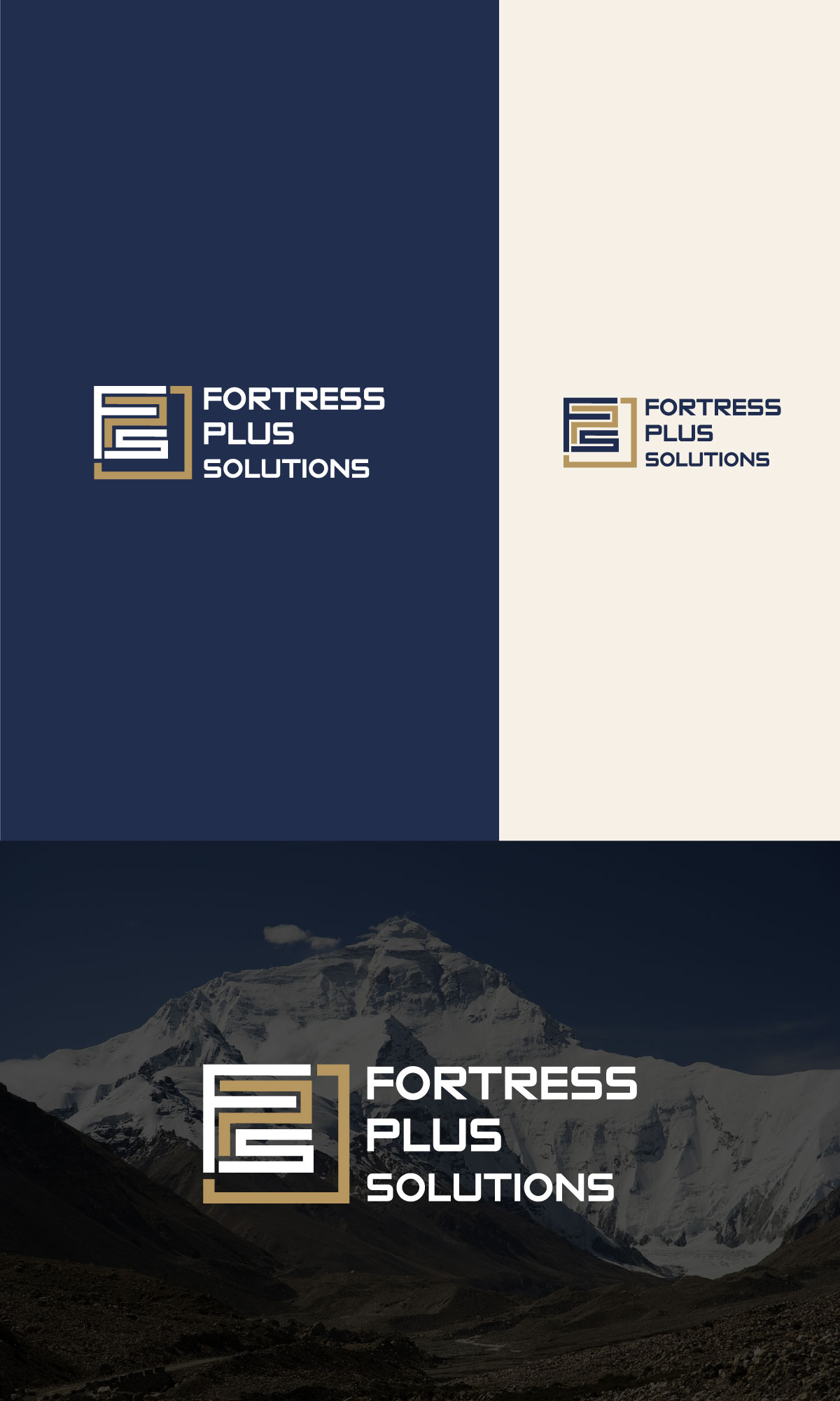 Logo Design by AyaanArt for Fortress Plus Solutions | Design #29829855