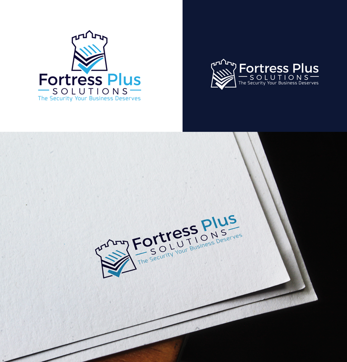 Logo Design by RA-bica for Fortress Plus Solutions | Design #29830716