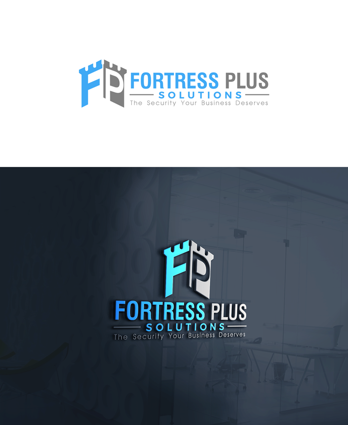 Logo Design by RA-bica for Fortress Plus Solutions | Design #29830744