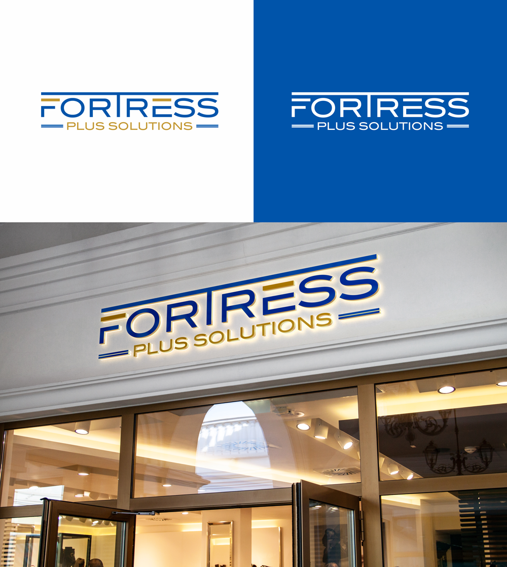 Logo Design by RA-bica for Fortress Plus Solutions | Design #29838620