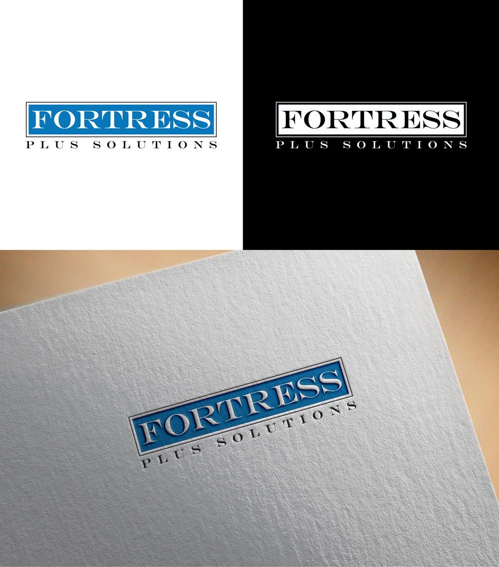 Logo Design by RA-bica for Fortress Plus Solutions | Design #29838621