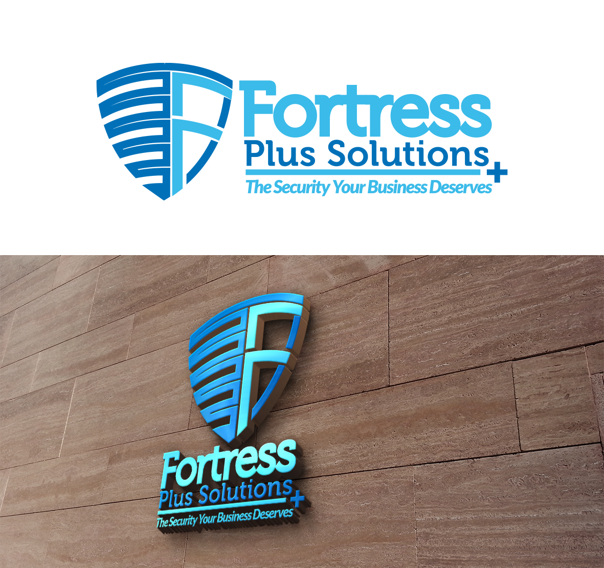 Logo Design by trufya for Fortress Plus Solutions | Design #29841513