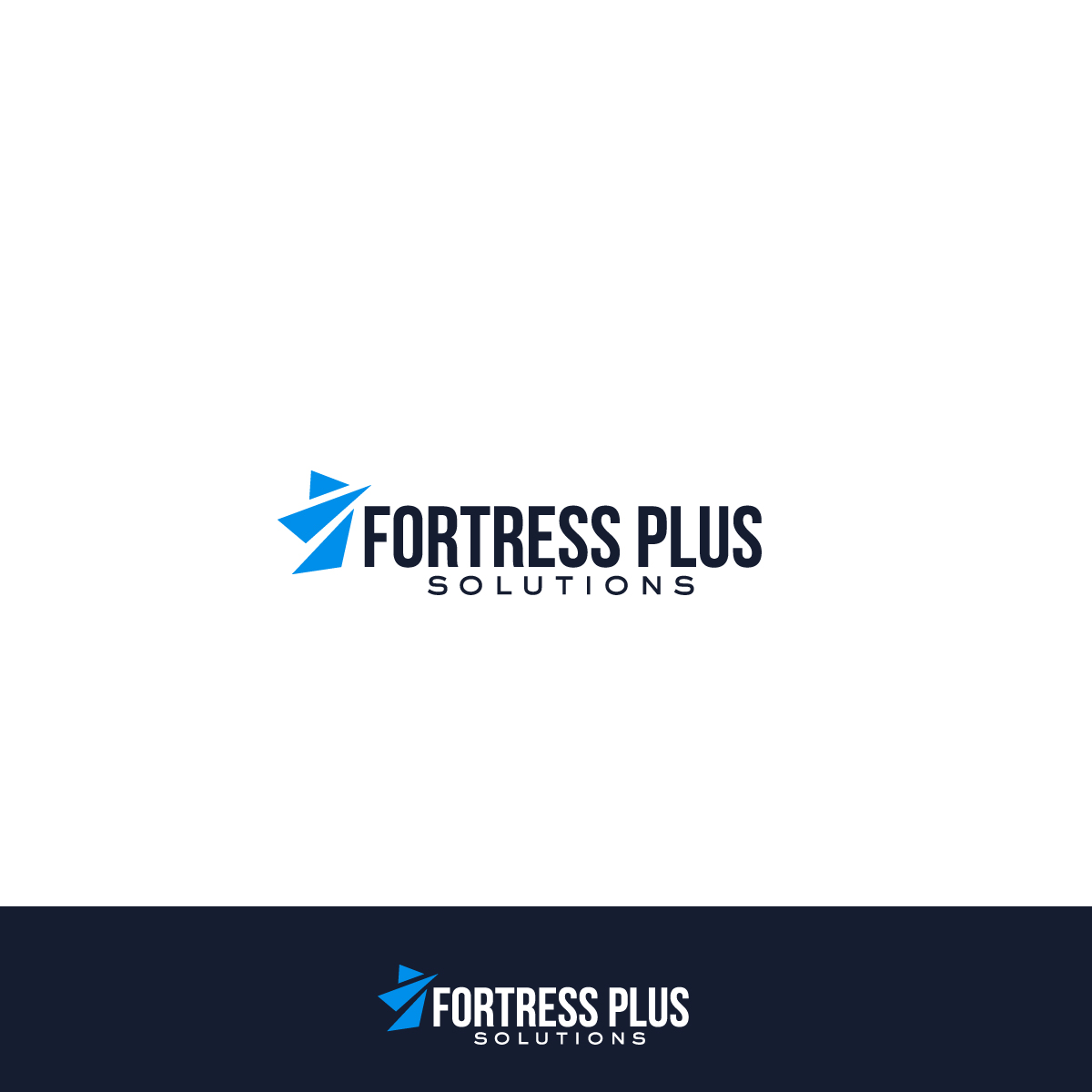 Logo Design by the.x for Fortress Plus Solutions | Design #29831671