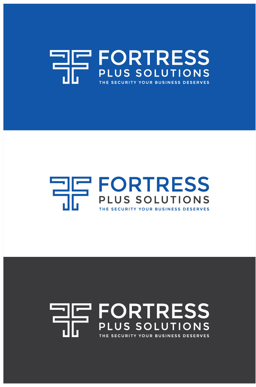 Logo-Design von SHAH 101 für Fortress Plus Solutions | Design #29832704