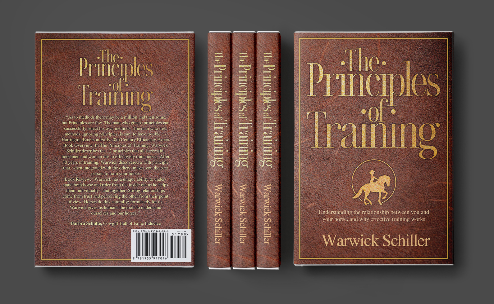 Diseño de portada de libro por ARO para Warwick Schiller Attuned Horsemanship | Diseño #29828214