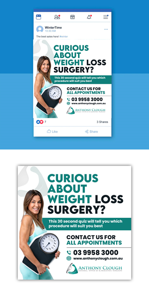 Facebook Design by debdesign for Anthony Clough | Design: #29828891