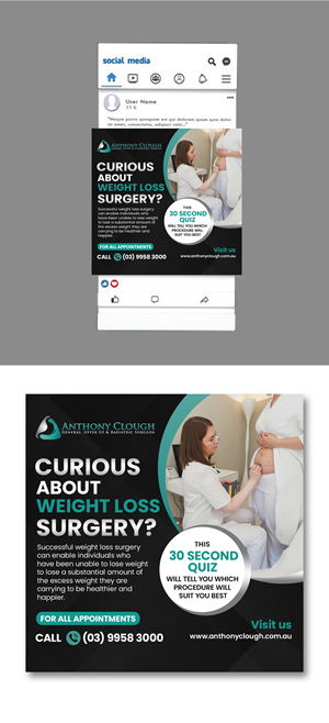 Facebook Design by debdesign for Anthony Clough | Design: #29829001