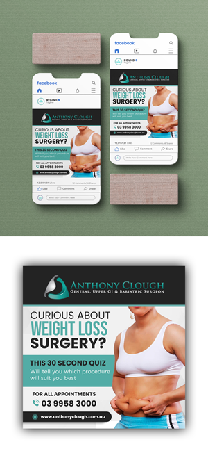 Facebook Design by debdesign for Anthony Clough | Design: #29832000