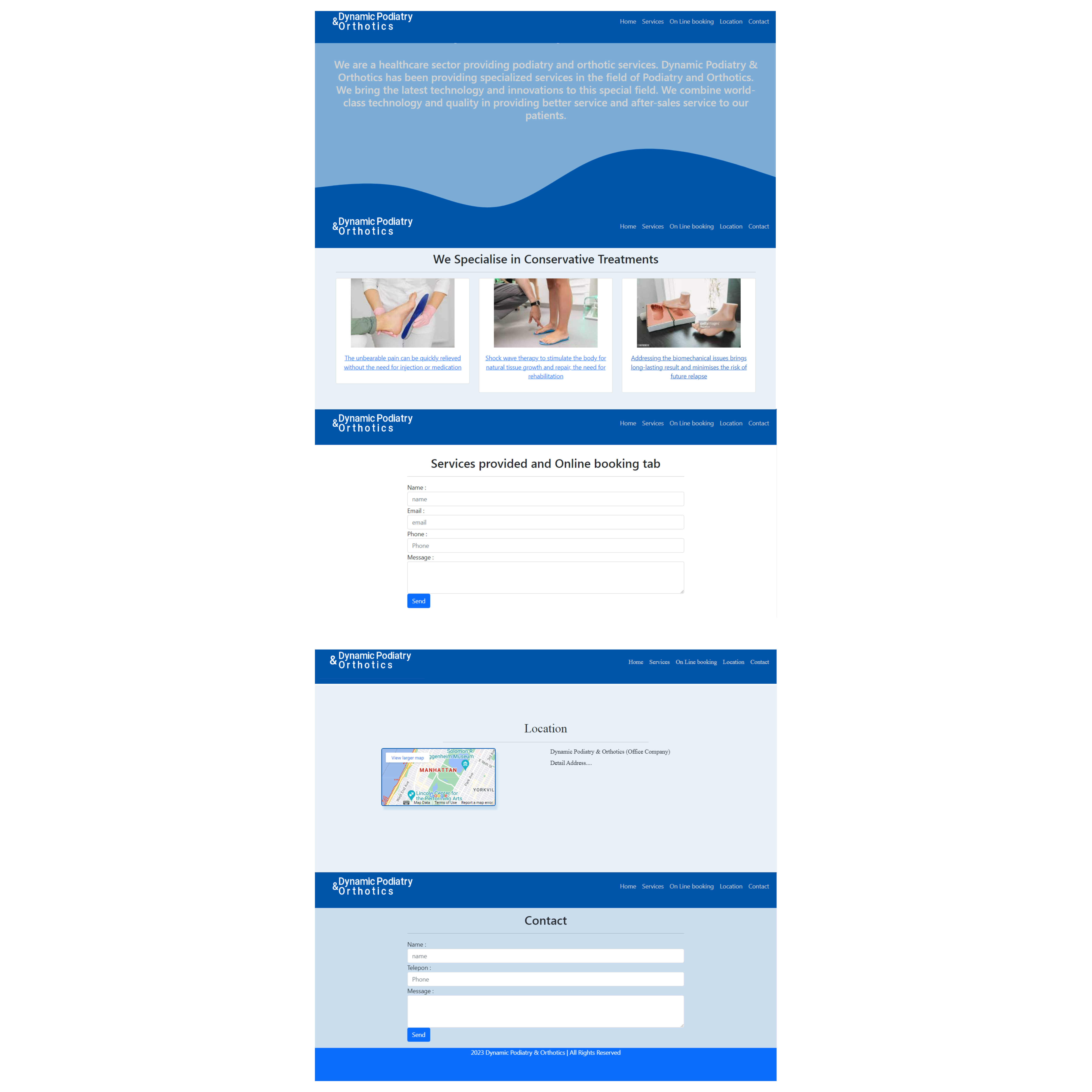 Logo-Design von Rudistudio für Dynamic Podiatry and Orthotics | Design #29862856