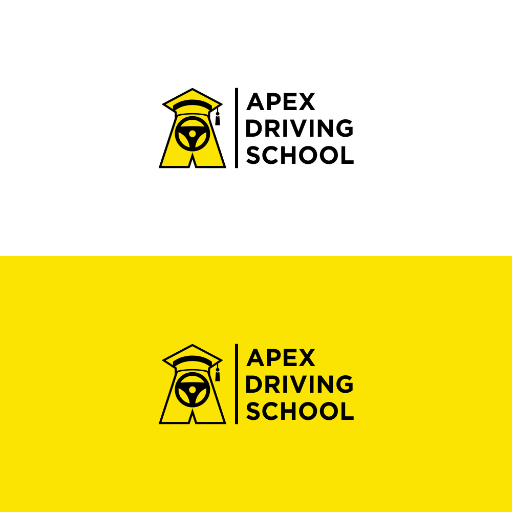 Diseño de Logo por Karidho para APEX Driving School | Diseño #29844800