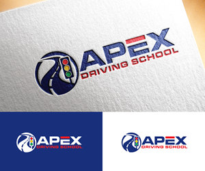 Diseño de Logo por step forward 2 para APEX Driving School | Diseño: #29838664