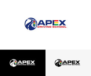 Diseño de Logo por step forward 2 para APEX Driving School | Diseño: #29842789