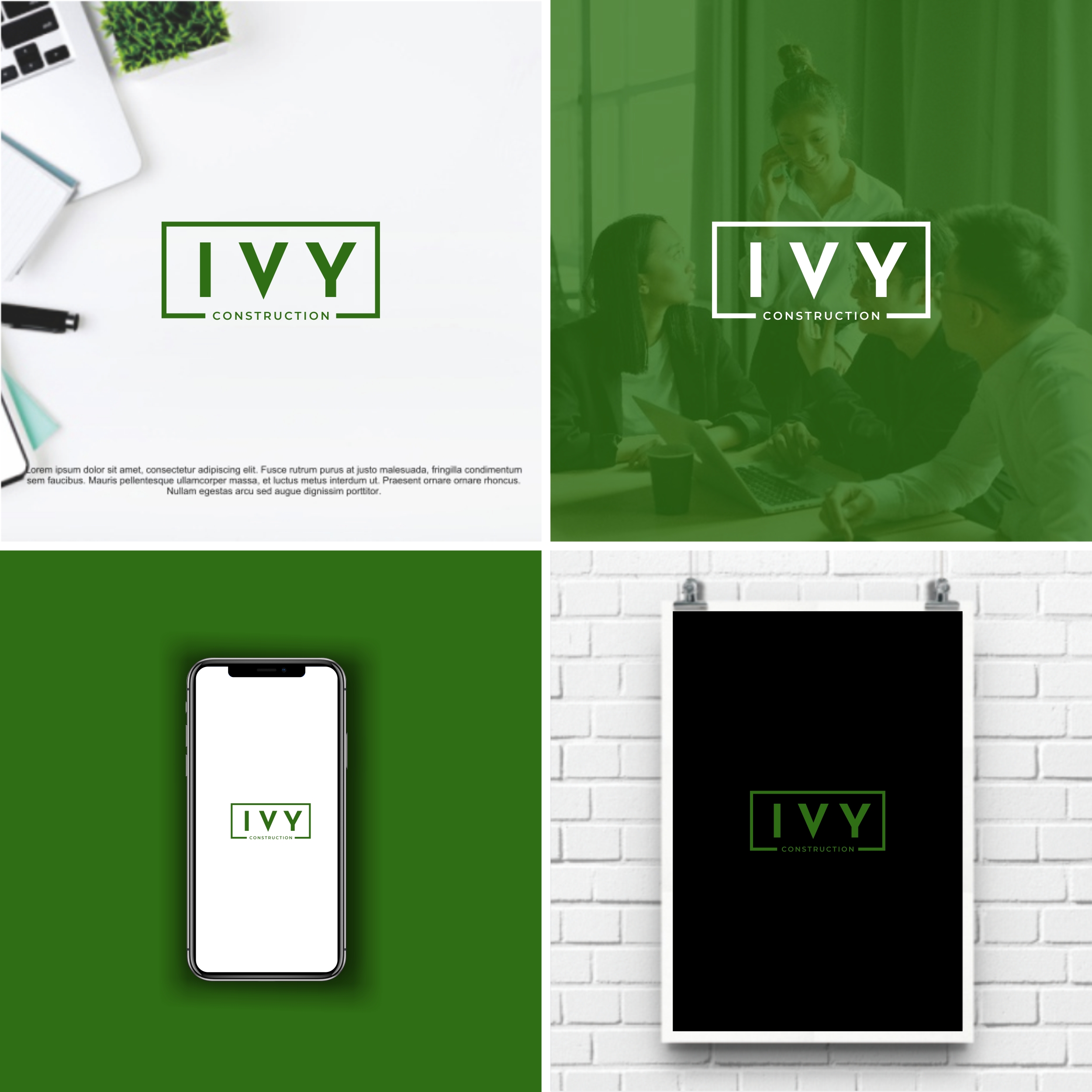 Logo Design by COBU for Ivy Constructions Australia Pty Ltd | Design: #29839439