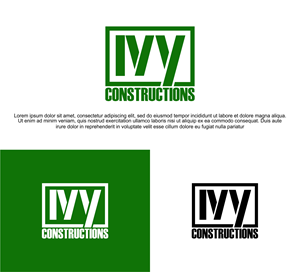 Logo Design by GI ART for Ivy Constructions Australia Pty Ltd | Design: #29869754