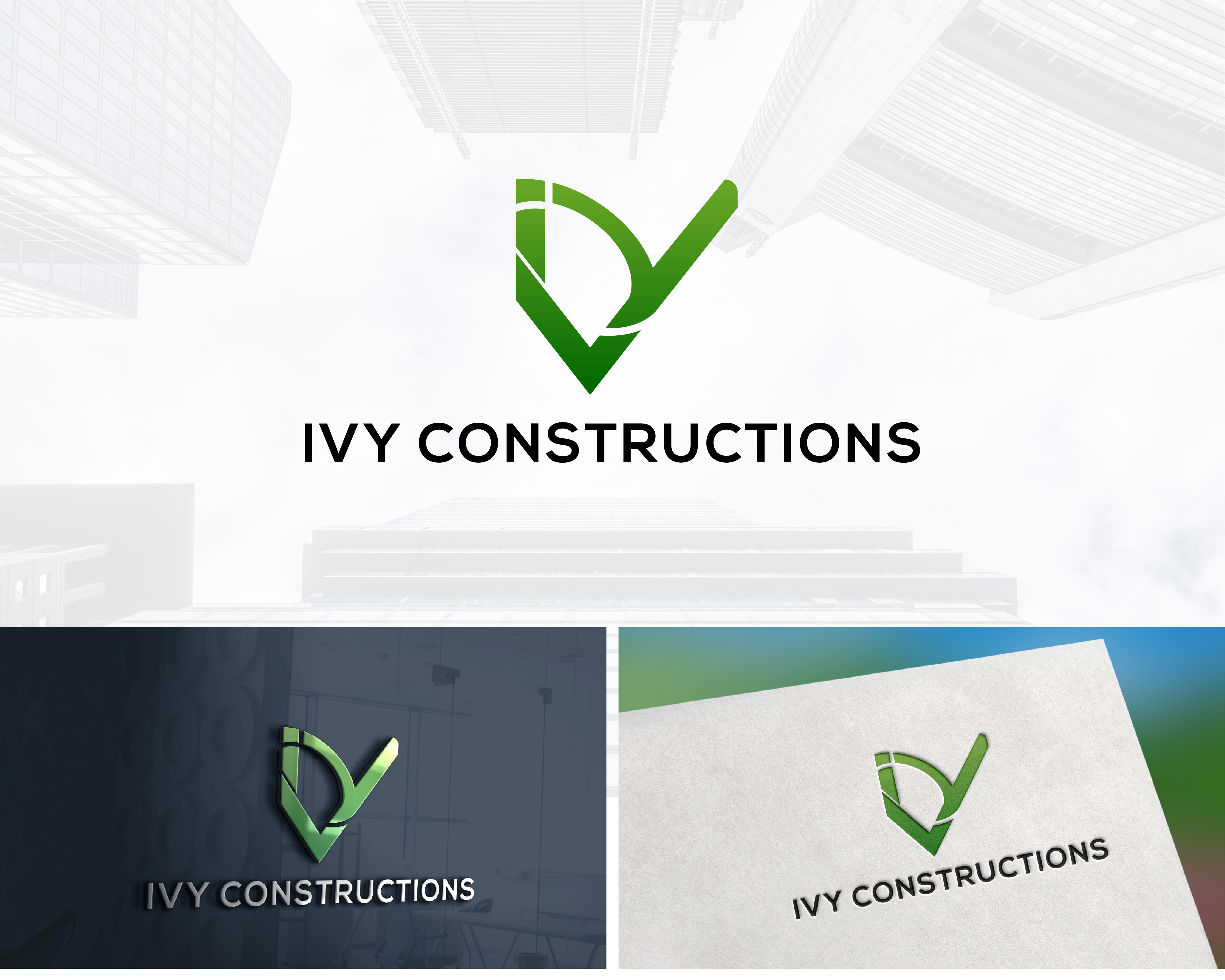 Diseño de Logo por DesignFill para Ivy Constructions Australia Pty Ltd | Diseño #29853324