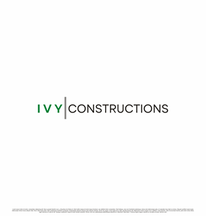 Logo Design by saesean for Ivy Constructions Australia Pty Ltd | Design: #29852267