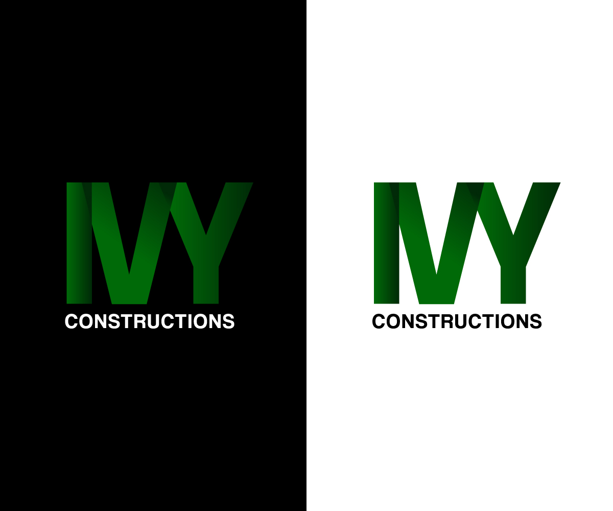 Logo Design by RaKu 2 for Ivy Constructions Australia Pty Ltd | Design #29878203