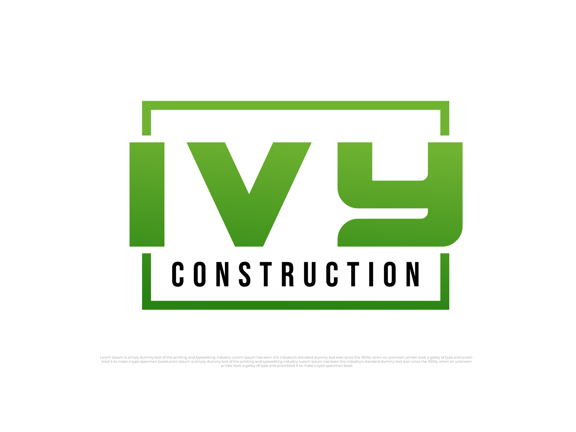 Logo Design by Paras Bali for Ivy Constructions Australia Pty Ltd | Design #29879887
