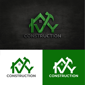 Logo Design by AlphabetZero.co.uk for Ivy Constructions Australia Pty Ltd | Design: #29864844