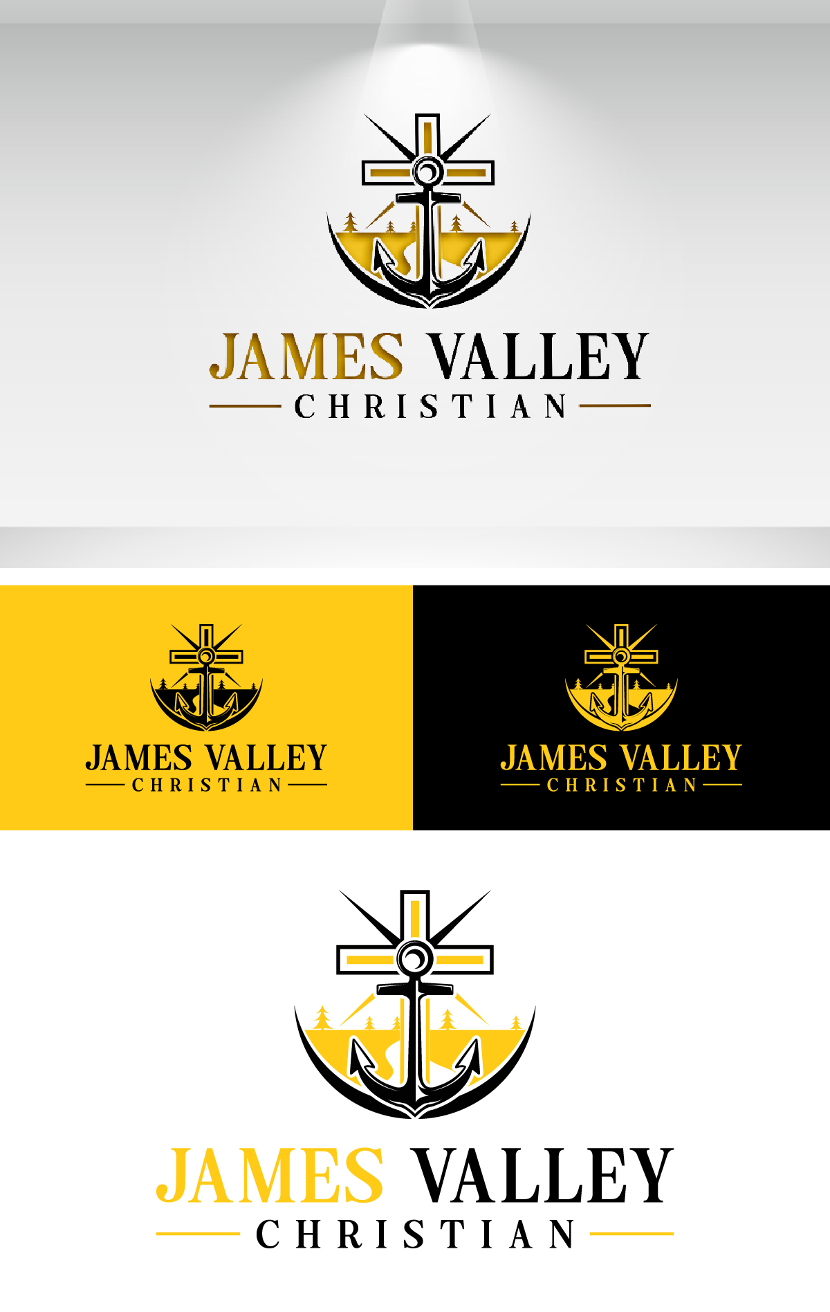 Logo Design by DesignLima for James Valley Christian School | Design #29846971