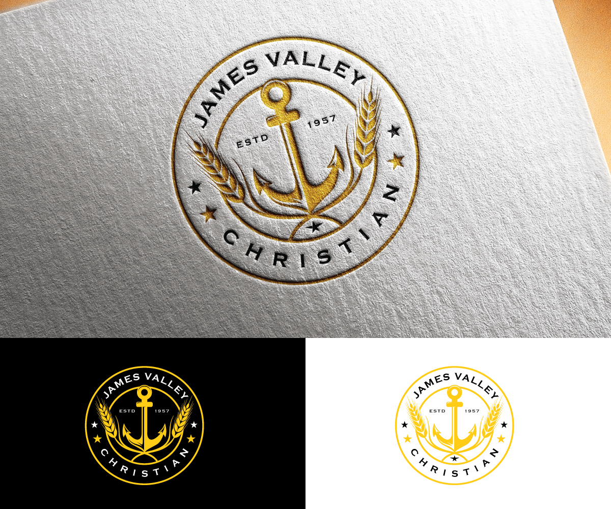 Logo Design by step forward 2 for James Valley Christian School | Design #29843342