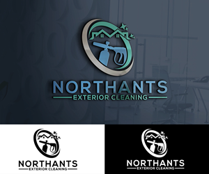 Logo Design by 24ksunny for Northants Exterior cleaning  | Design: #29842011