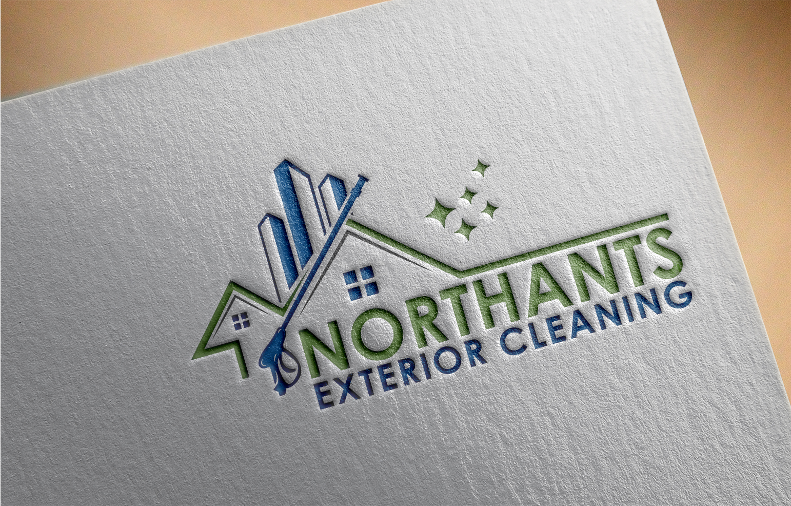 Logo Design by Peak design for Northants Exterior cleaning  | Design #29876680