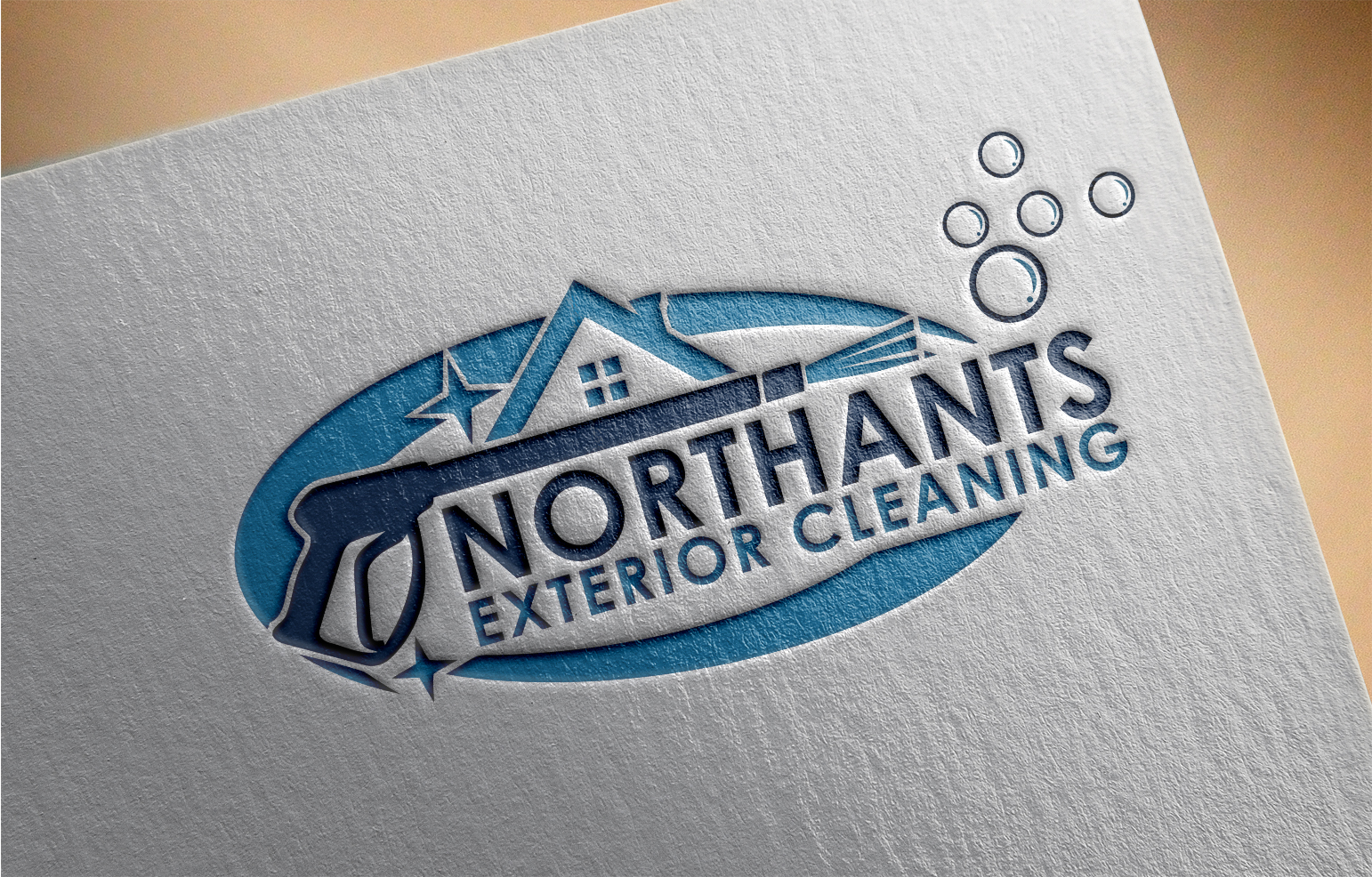 Logo Design by Peak design for Northants Exterior cleaning  | Design #29876682