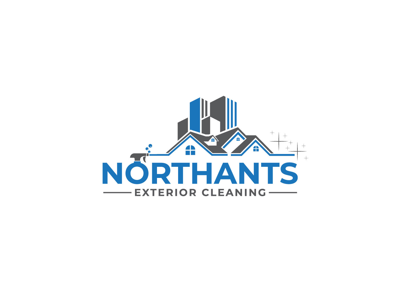Logo Design by DesignHour for Northants Exterior cleaning  | Design #29860487