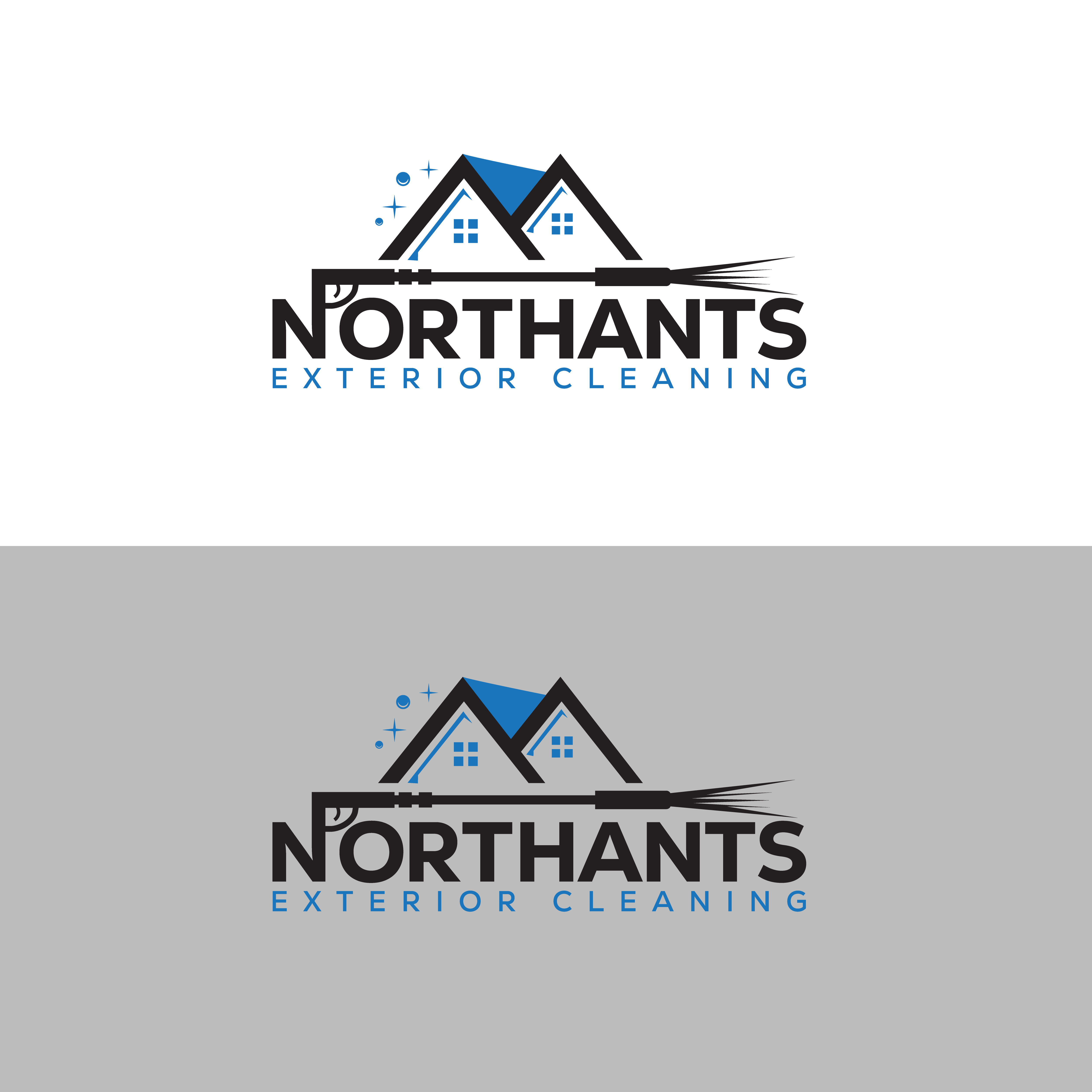 Logo Design by M Art & Design for Northants Exterior cleaning  | Design #29854033