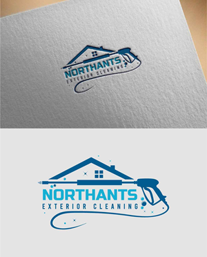 Logo Design by fly  design for Northants Exterior cleaning  | Design: #29844543