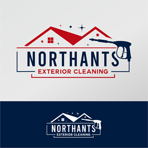 Logo Design by fly  design for Northants Exterior cleaning  | Design: #29844545