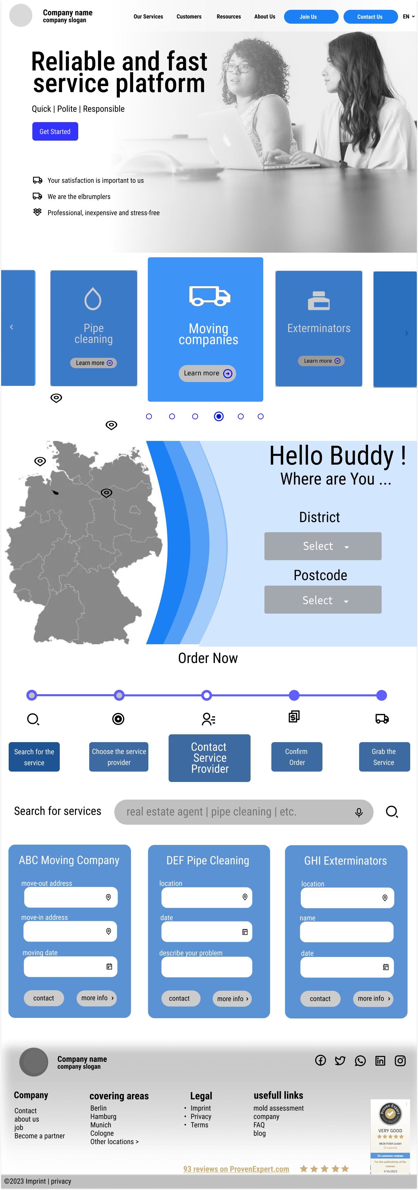 Diseño Web por AmithDesigns para Noah Lutz Online Marketing | Diseño #29881822