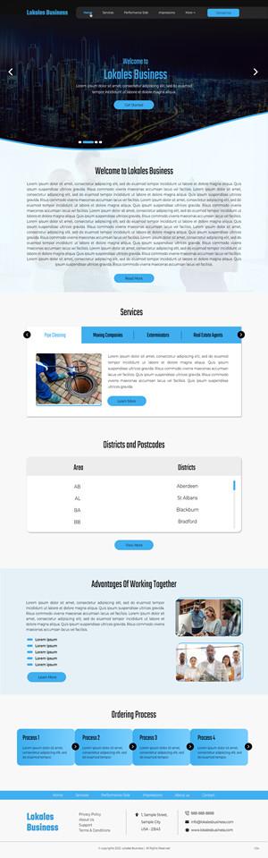 Web Design by pb for Noah Lutz Online Marketing | Design: #29853769