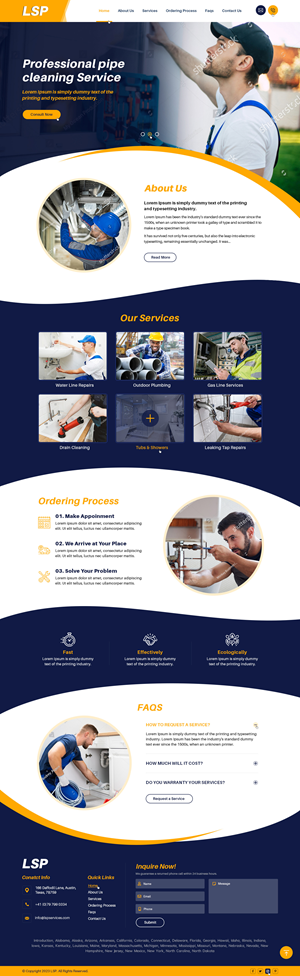 Web Design par Ved Web Services pour Noah Lutz Online Marketing | Design #29853790