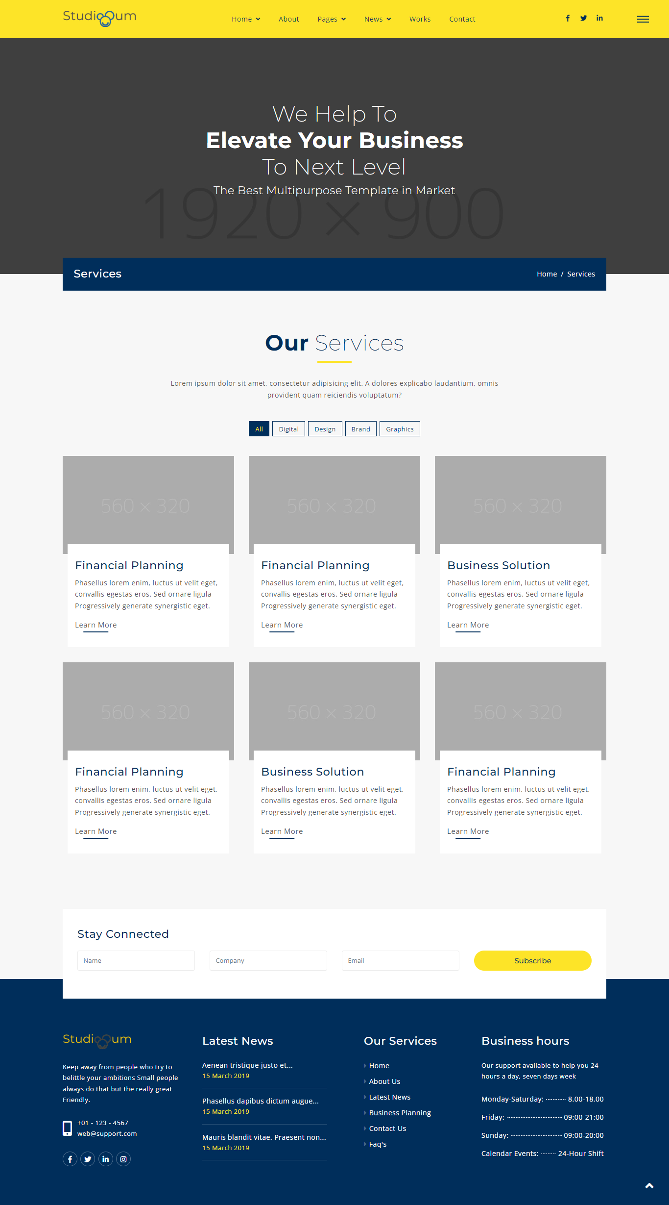 Web Design by i.zagaouch for Noah Lutz Online Marketing | Design #29855108