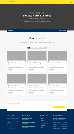 Web Design par i.zagaouch pour Noah Lutz Online Marketing | Design #29855108