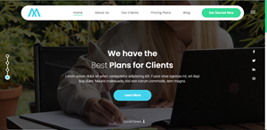 Web Design by i.zagaouch for Noah Lutz Online Marketing | Design: #29882017