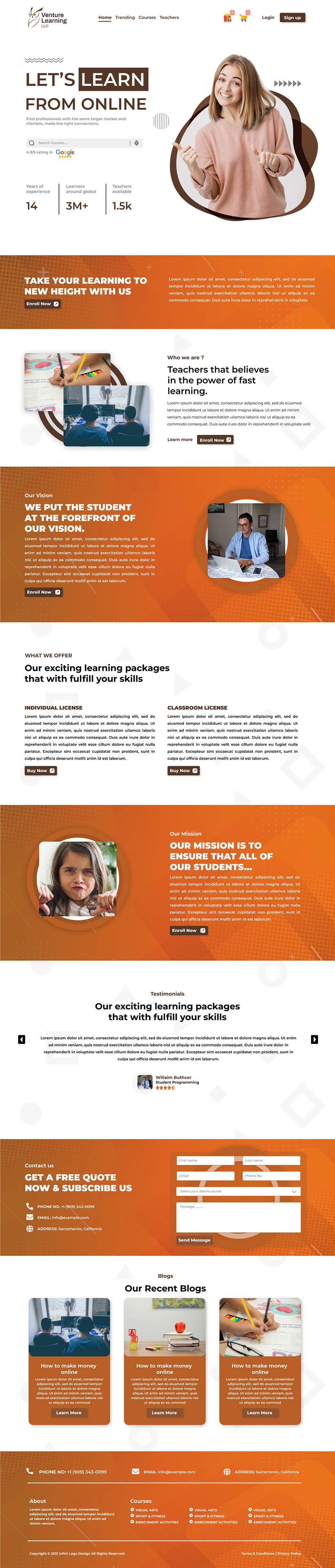 Wordpress Design by Thinkssoft for this project | Design #29868281