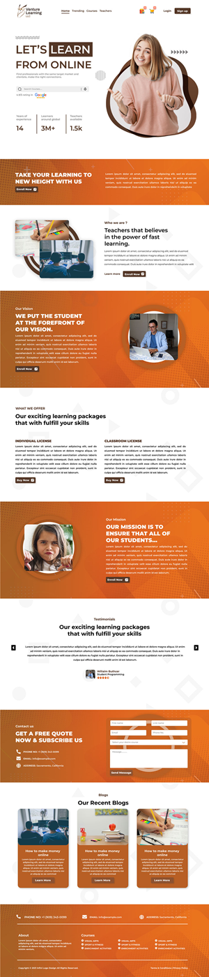 Wordpress Design by Thinkssoft for this project | Design: #29868281
