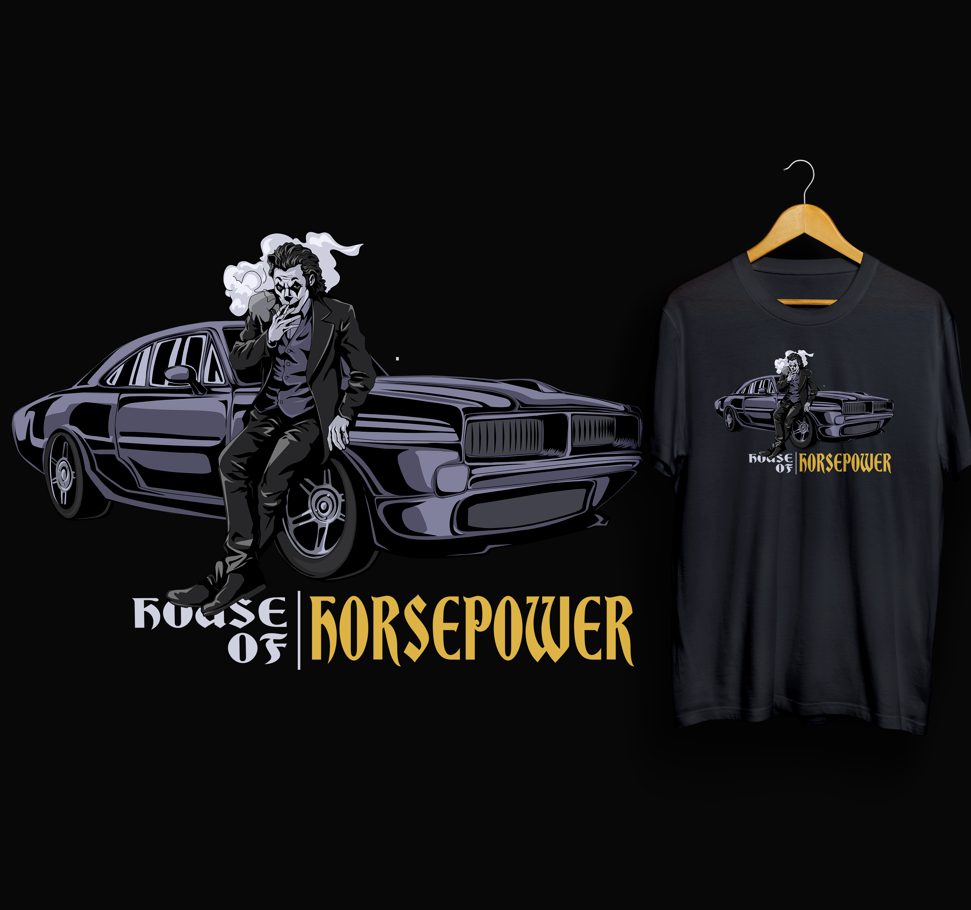 Design de T-shirt par iqbalyozanda pour House of Horsepower | Design #29853760