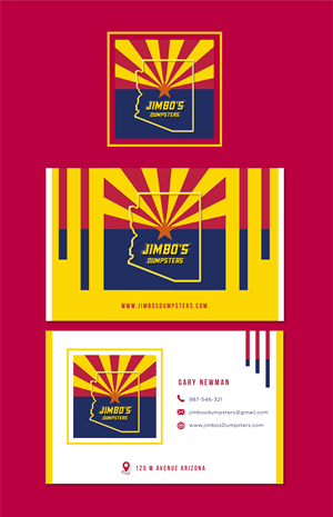 Graphic Design by Baklect Creative (PRO) for Jimbo's Dumpster Rentals | Design: #29851433