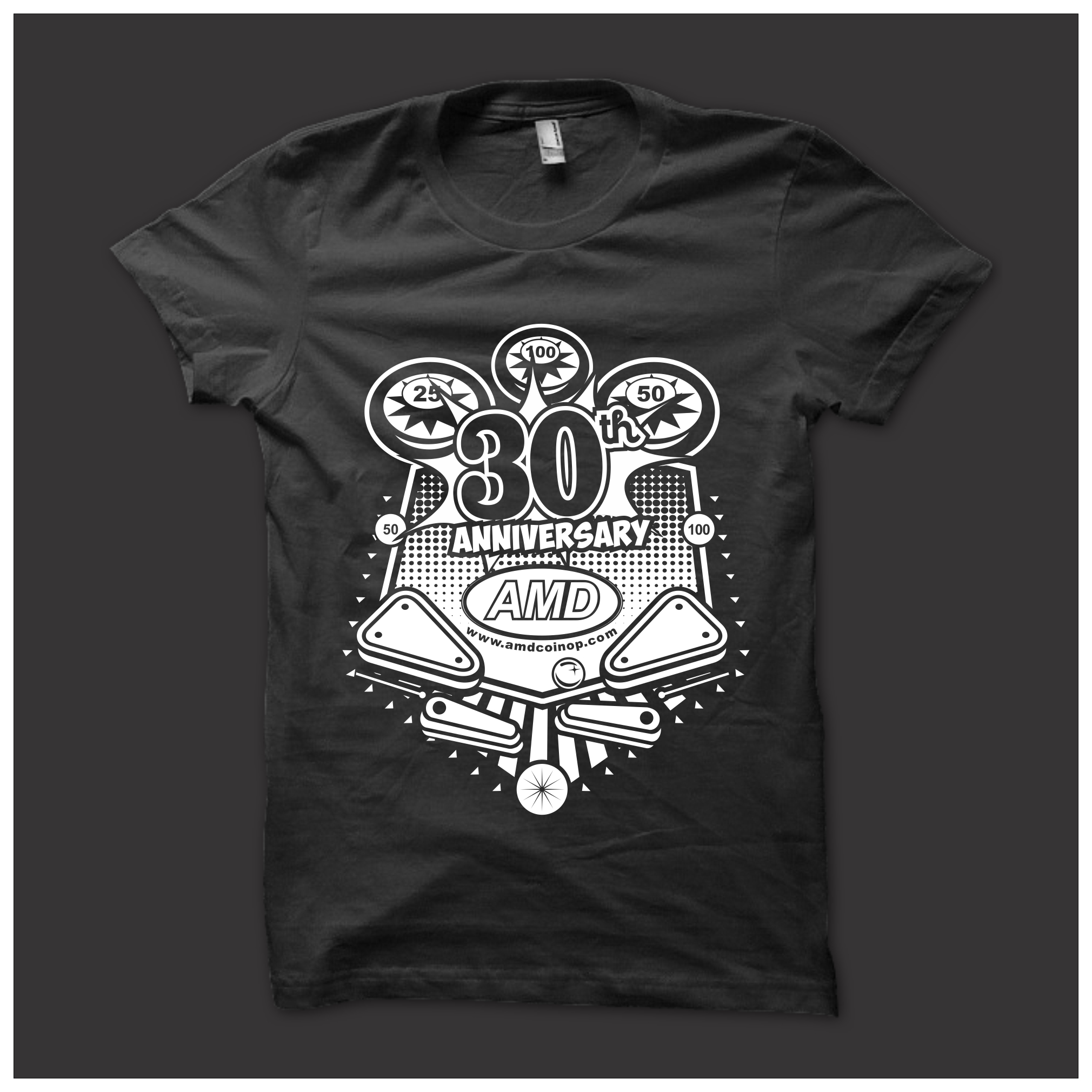 Design de T-shirt par Rheanza pour AMUSEMENT MACHINE DISTRIBUTORS | Design : #29876963