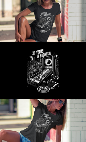 Design de T-shirt par GLDesigns pour AMUSEMENT MACHINE DISTRIBUTORS | Design : #29866901