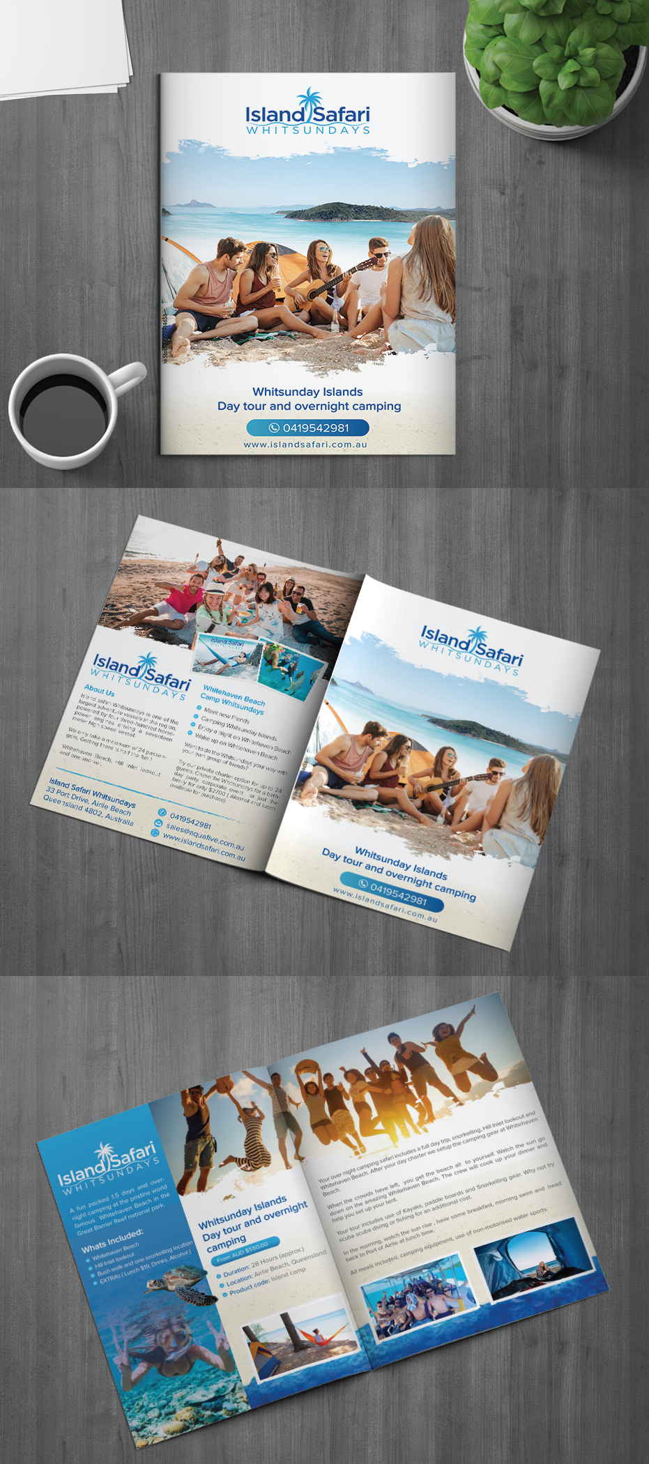 Broschüren-Design von alex989 für AQUA5 | Design #29846263