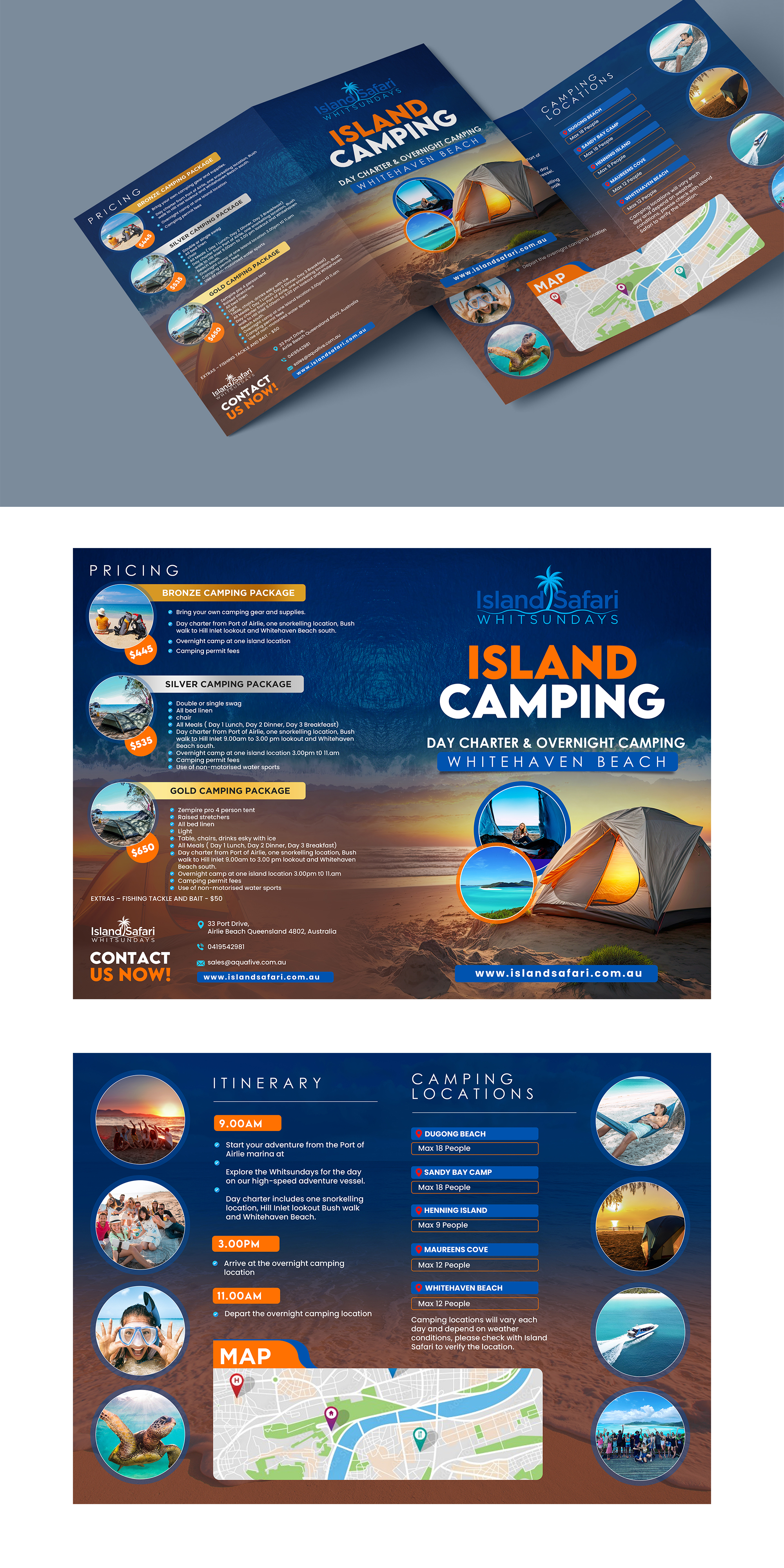 Brochure Design by debdesign for AQUA5 | Design #29851054