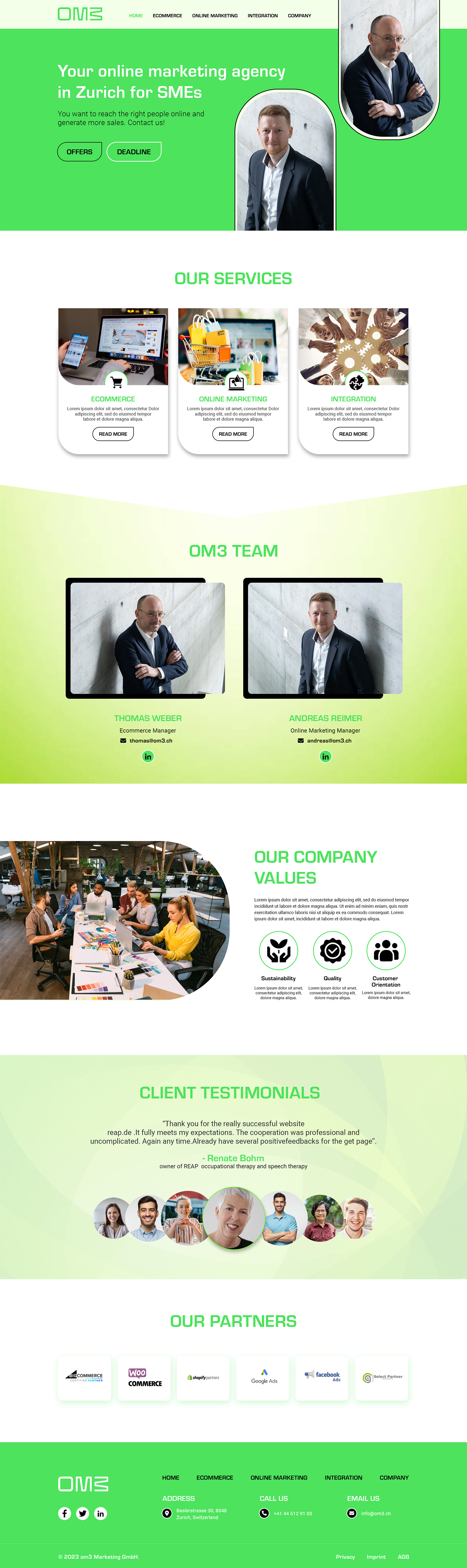 Web Design by MAHABA for this project | Design #29856419