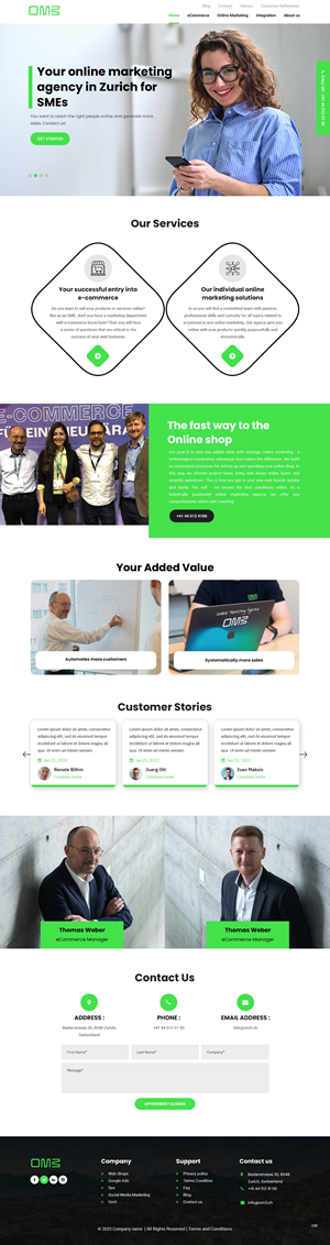 Web Design by pb for this project | Design: #29853776