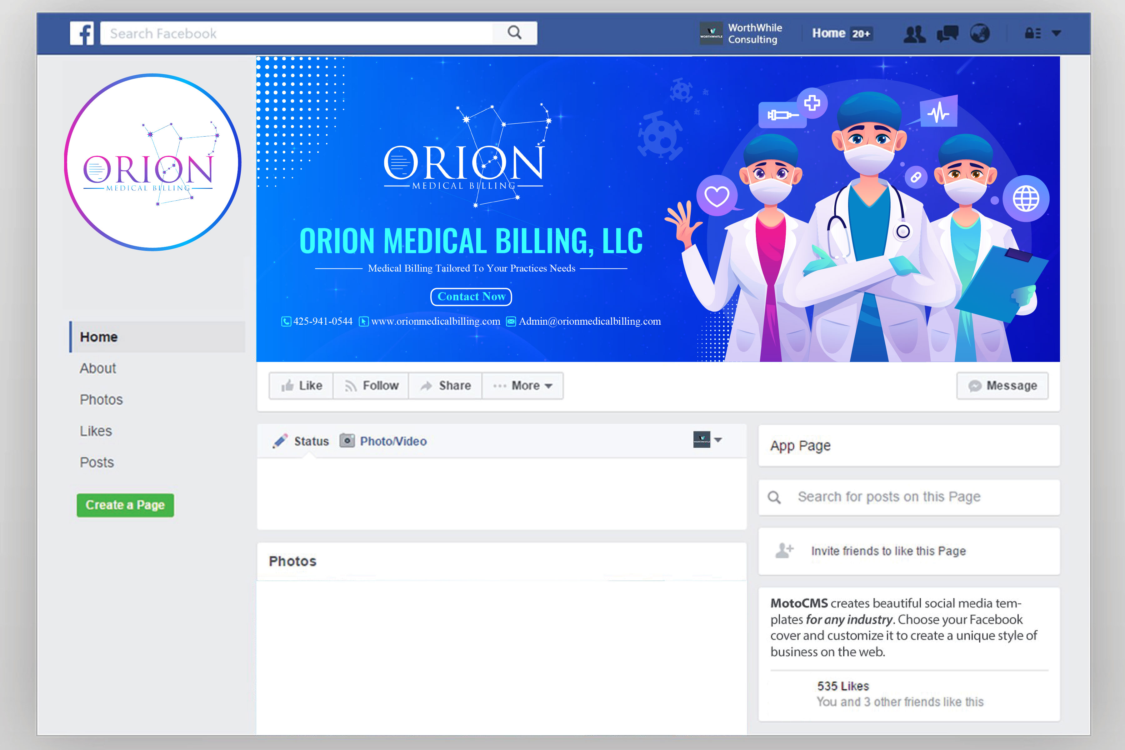 Facebook Design by artbitin for this project | Design #29878388